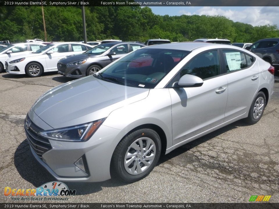 2019 Hyundai Elantra SE Symphony Silver / Black Photo #2
