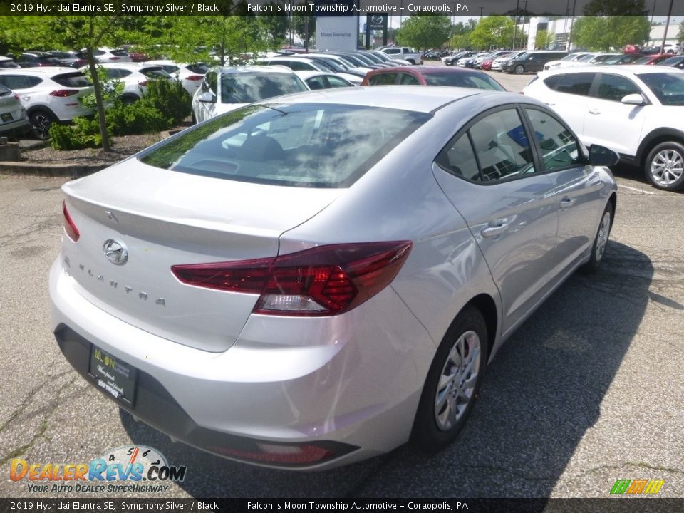 2019 Hyundai Elantra SE Symphony Silver / Black Photo #5