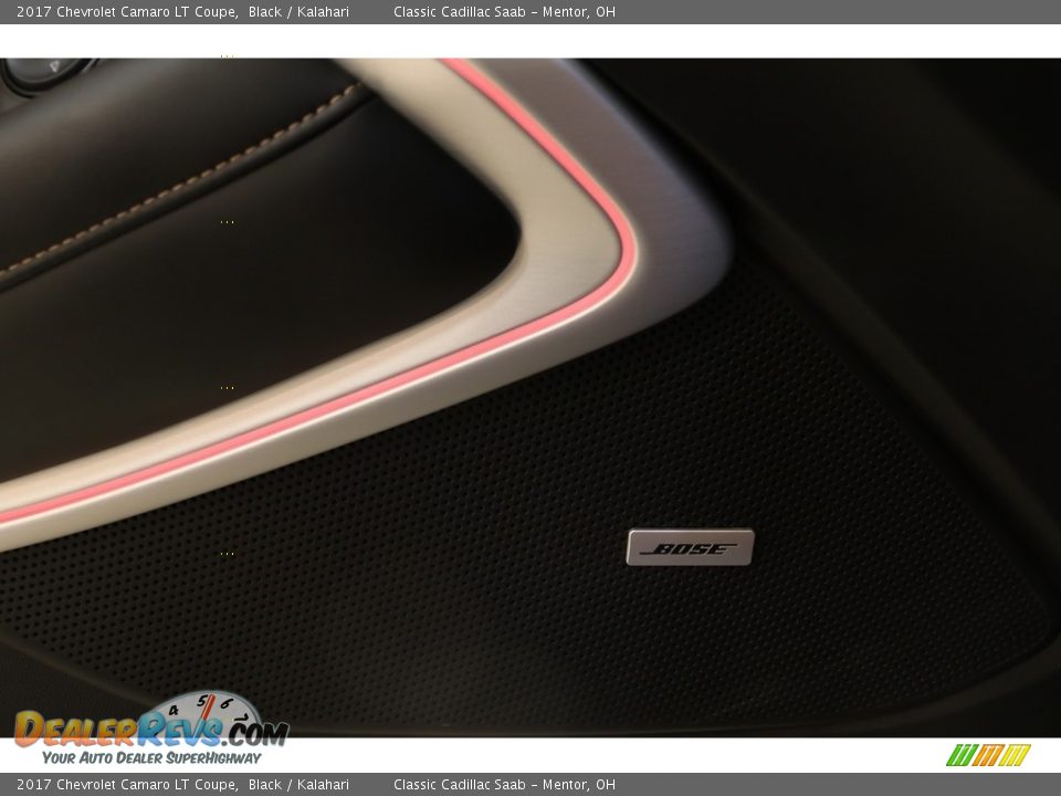 2017 Chevrolet Camaro LT Coupe Black / Kalahari Photo #6