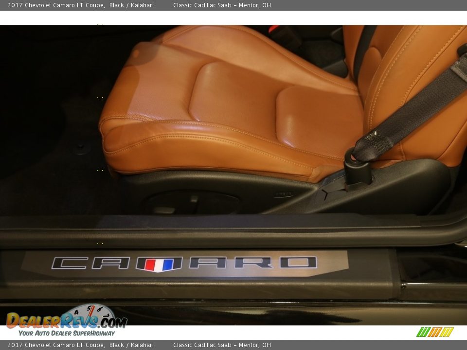 2017 Chevrolet Camaro LT Coupe Black / Kalahari Photo #7