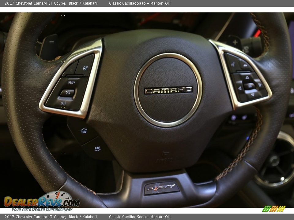 2017 Chevrolet Camaro LT Coupe Black / Kalahari Photo #10