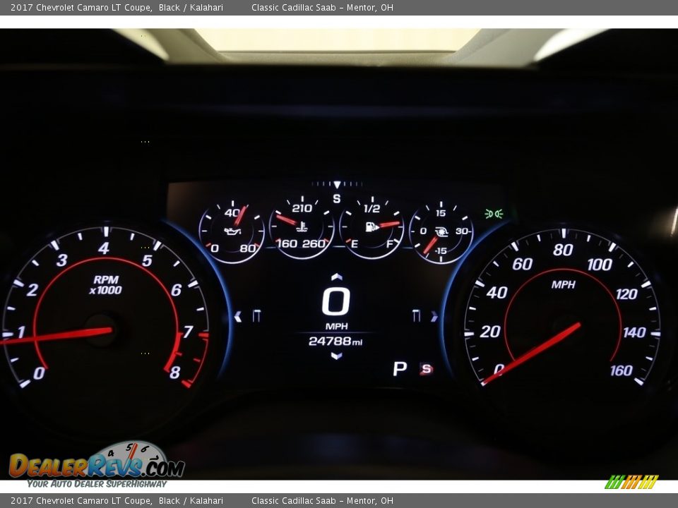 2017 Chevrolet Camaro LT Coupe Black / Kalahari Photo #11
