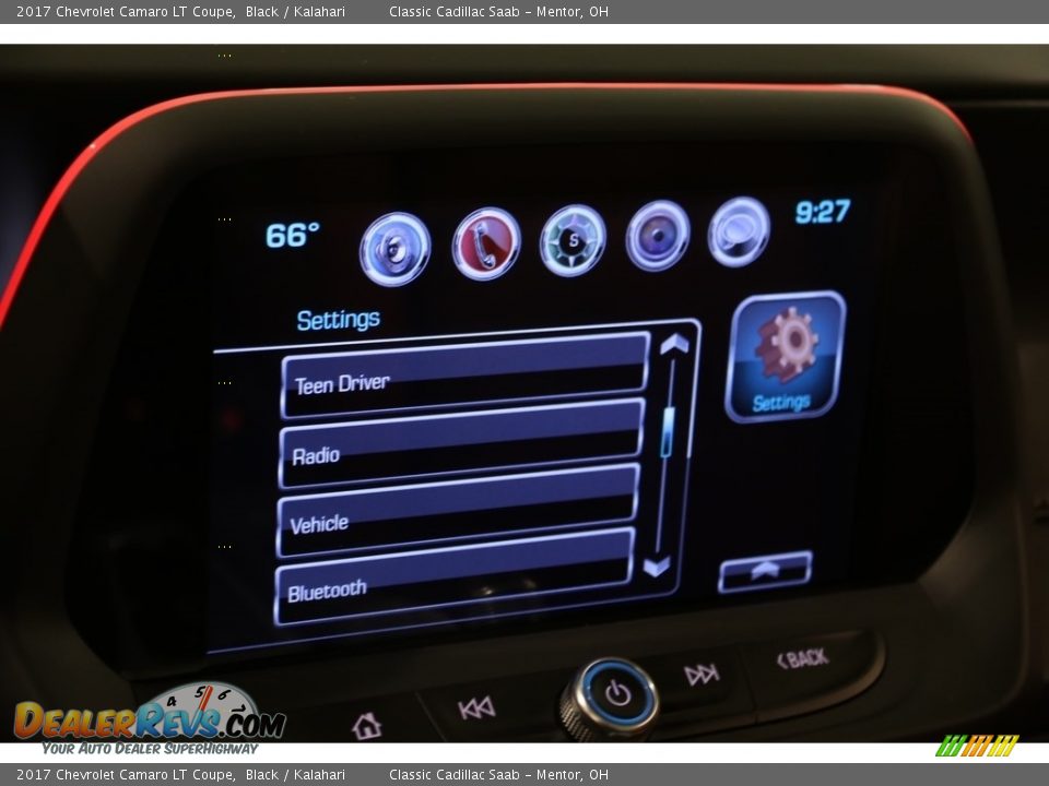 2017 Chevrolet Camaro LT Coupe Black / Kalahari Photo #19