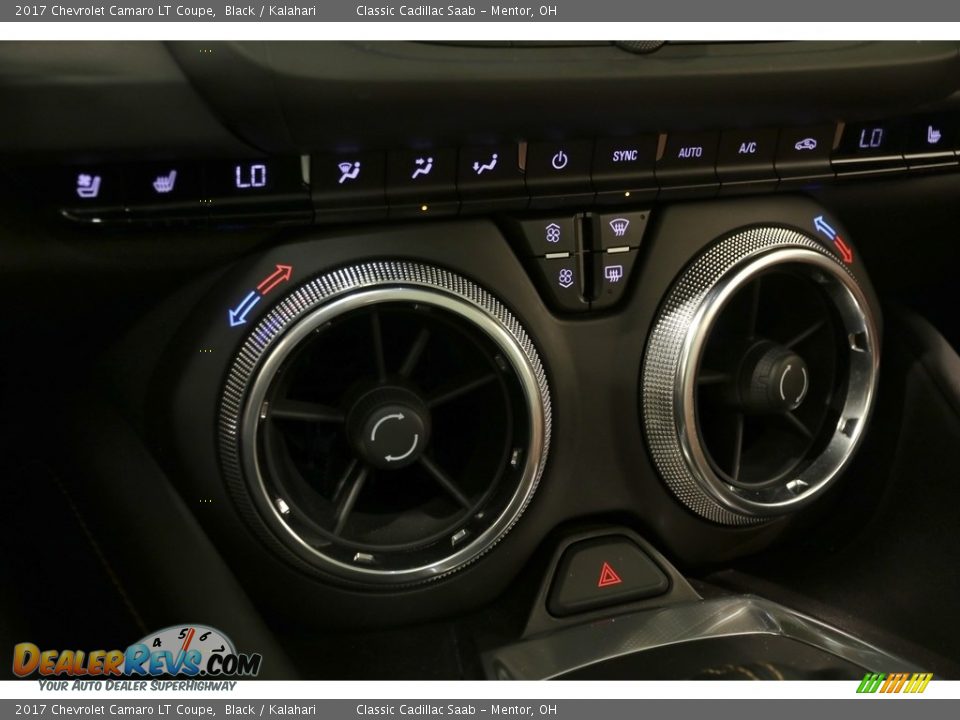 2017 Chevrolet Camaro LT Coupe Black / Kalahari Photo #22