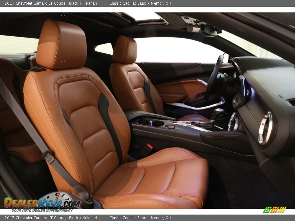 2017 Chevrolet Camaro LT Coupe Black / Kalahari Photo #24