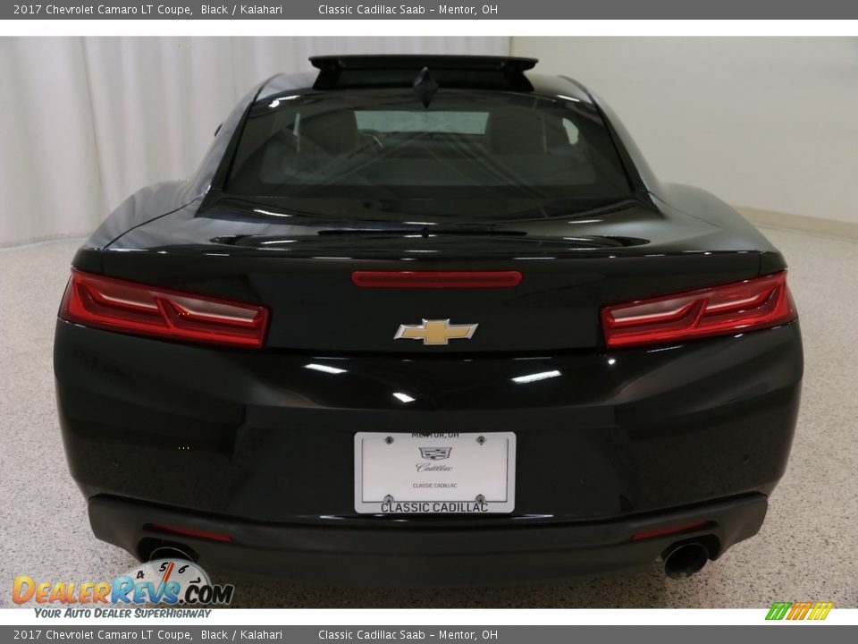 2017 Chevrolet Camaro LT Coupe Black / Kalahari Photo #27