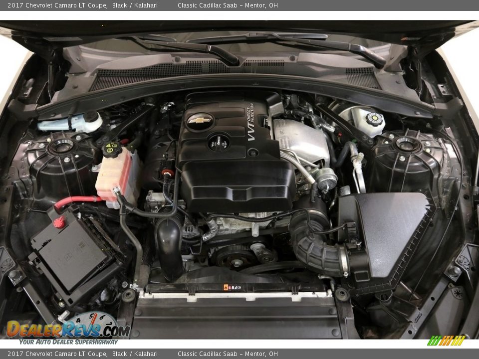 2017 Chevrolet Camaro LT Coupe Black / Kalahari Photo #28