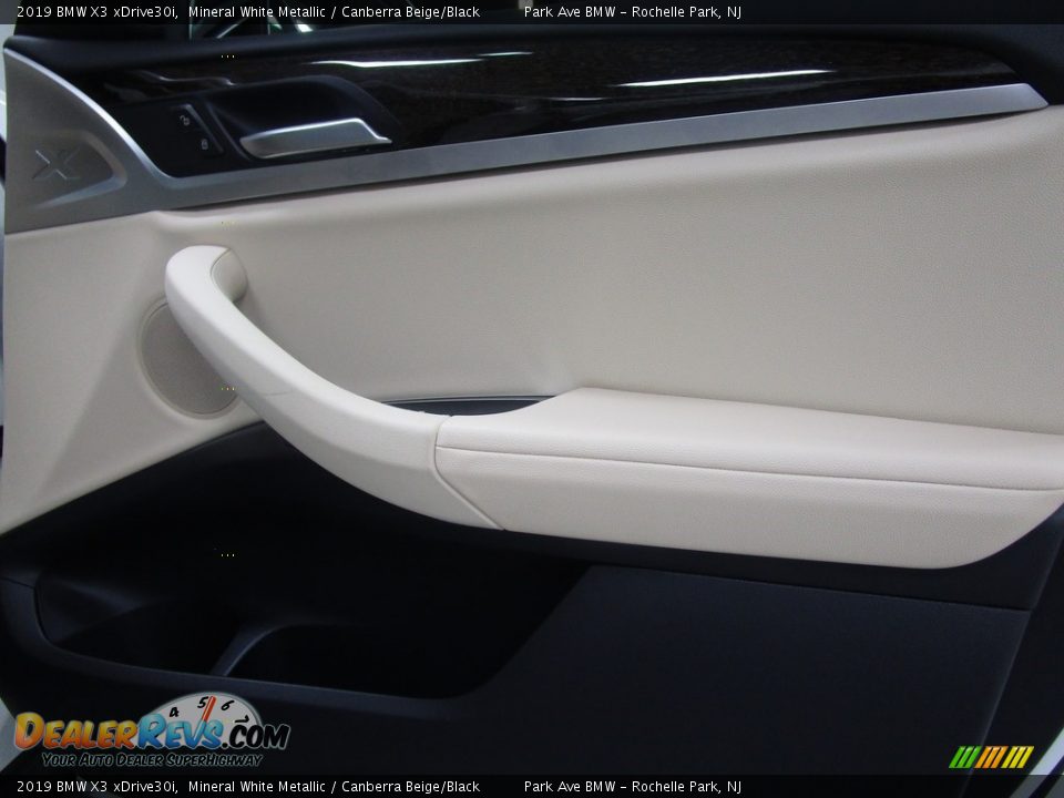 2019 BMW X3 xDrive30i Mineral White Metallic / Canberra Beige/Black Photo #15
