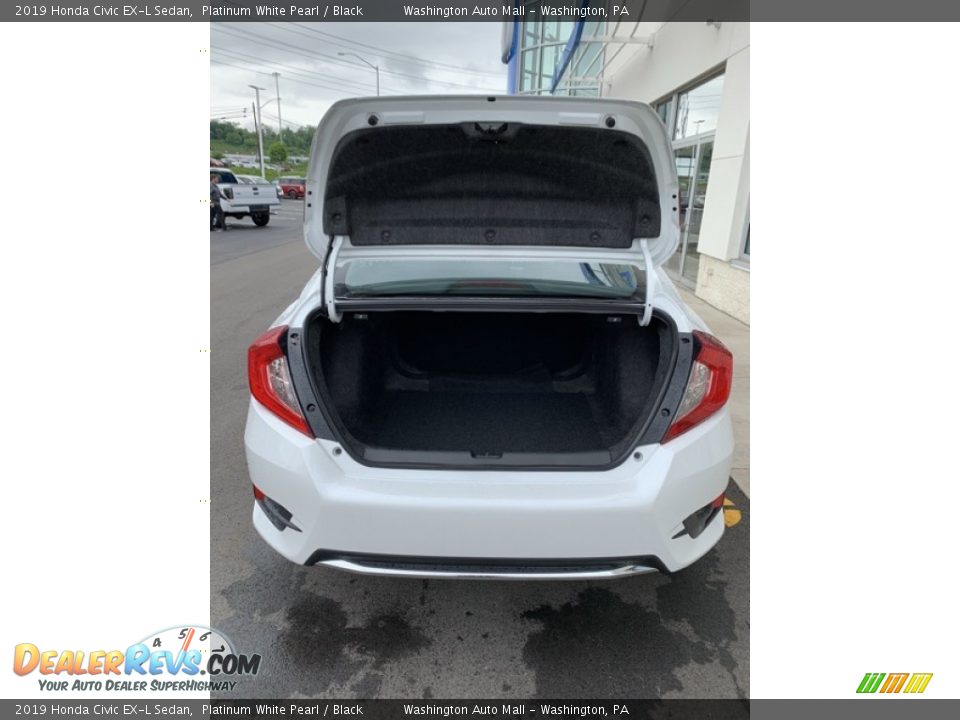 2019 Honda Civic EX-L Sedan Platinum White Pearl / Black Photo #20