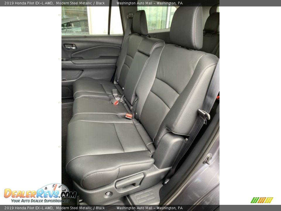 2019 Honda Pilot EX-L AWD Modern Steel Metallic / Black Photo #18