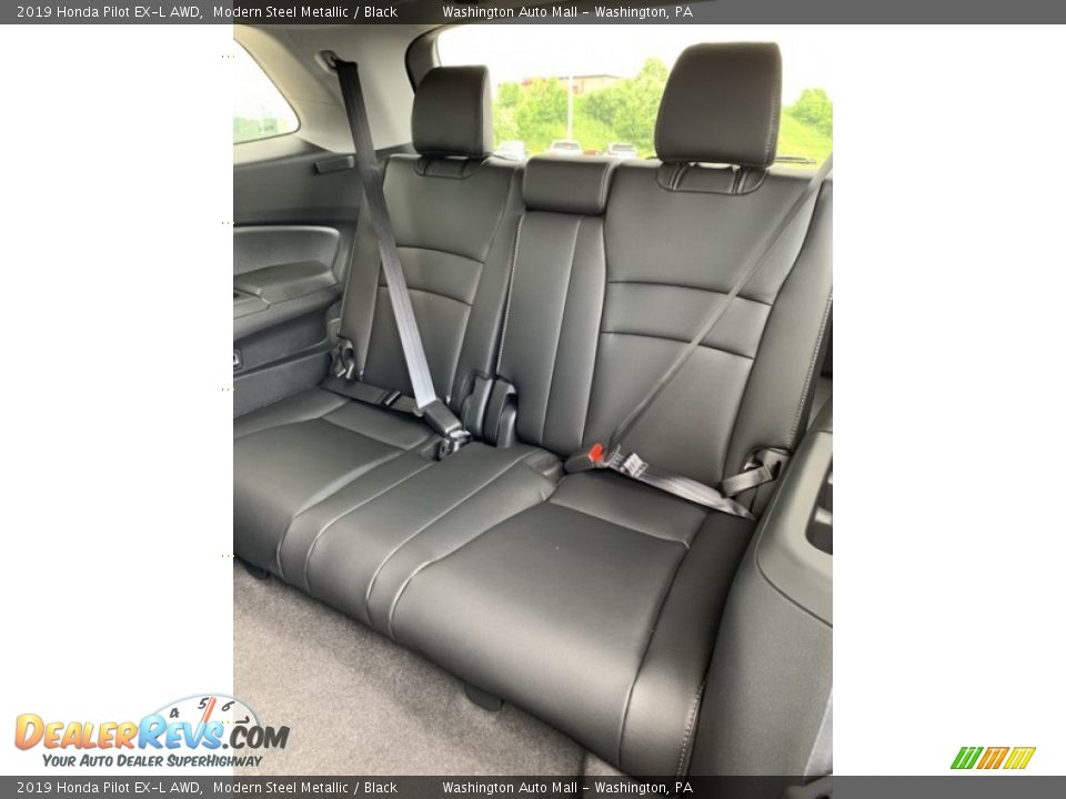 2019 Honda Pilot EX-L AWD Modern Steel Metallic / Black Photo #21