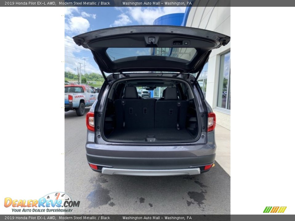 2019 Honda Pilot EX-L AWD Modern Steel Metallic / Black Photo #22