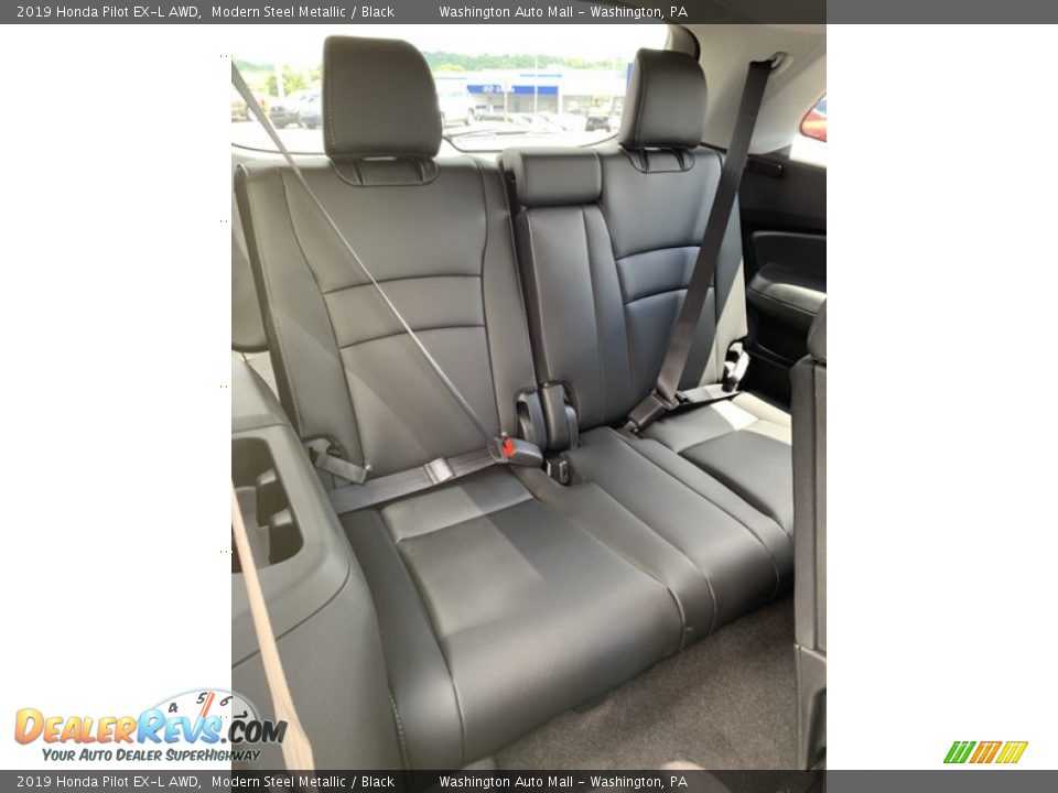 2019 Honda Pilot EX-L AWD Modern Steel Metallic / Black Photo #29