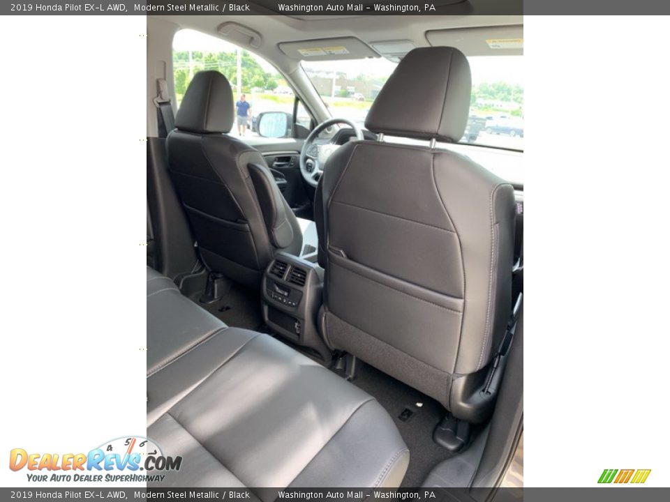 2019 Honda Pilot EX-L AWD Modern Steel Metallic / Black Photo #30
