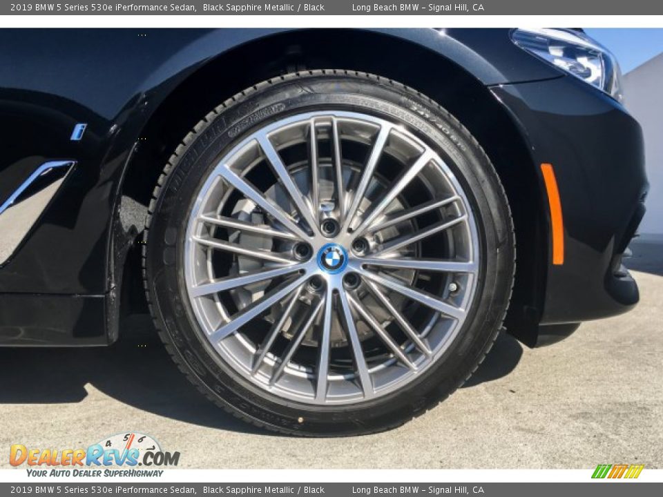 2019 BMW 5 Series 530e iPerformance Sedan Black Sapphire Metallic / Black Photo #9