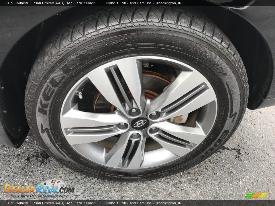 2015 Hyundai Tucson Limited AWD Ash Black / Black Photo #30