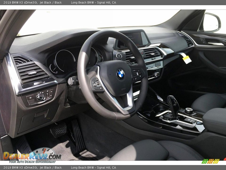 2019 BMW X3 sDrive30i Jet Black / Black Photo #6