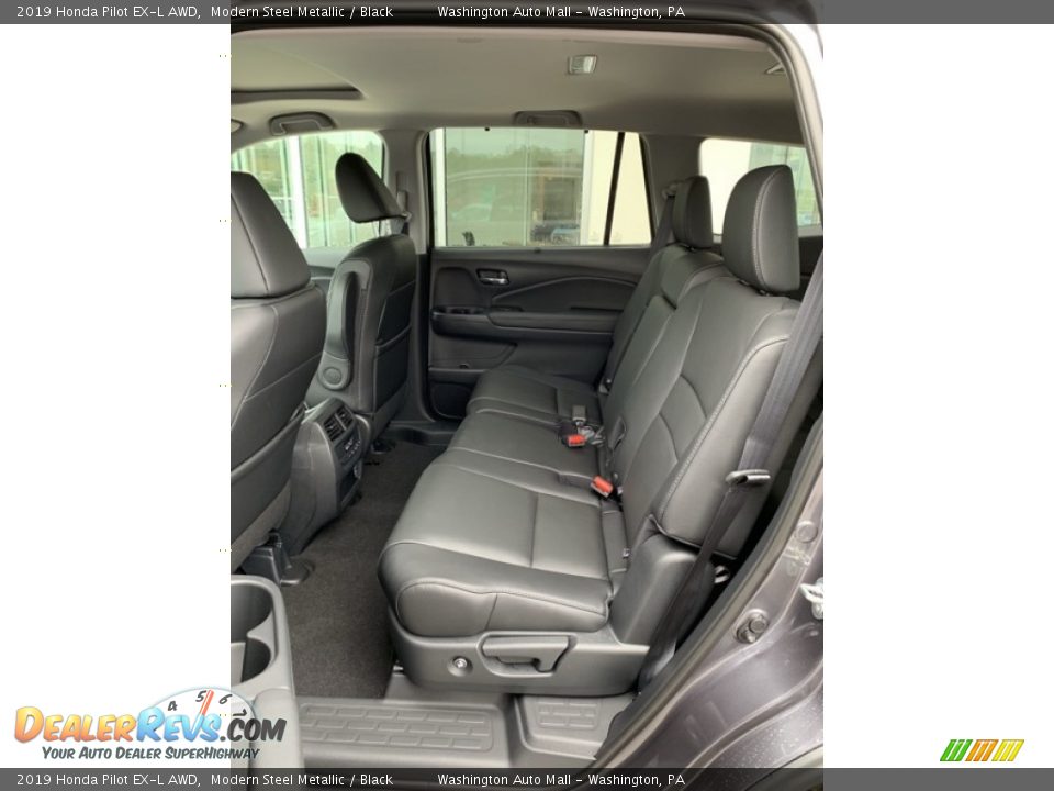 2019 Honda Pilot EX-L AWD Modern Steel Metallic / Black Photo #21