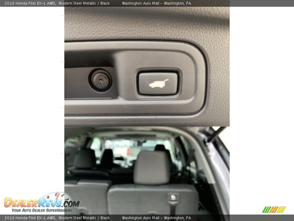 2019 Honda Pilot EX-L AWD Modern Steel Metallic / Black Photo #24