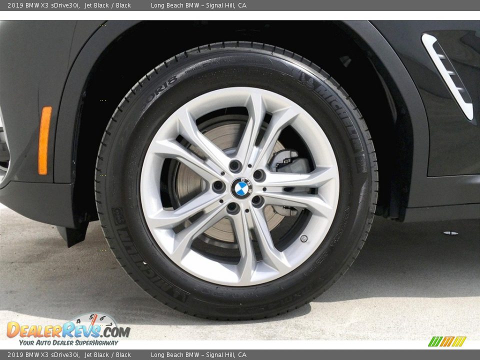 2019 BMW X3 sDrive30i Jet Black / Black Photo #9