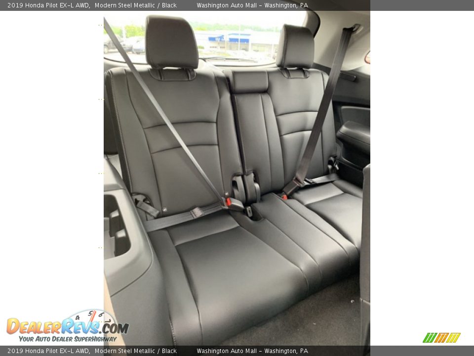 2019 Honda Pilot EX-L AWD Modern Steel Metallic / Black Photo #28