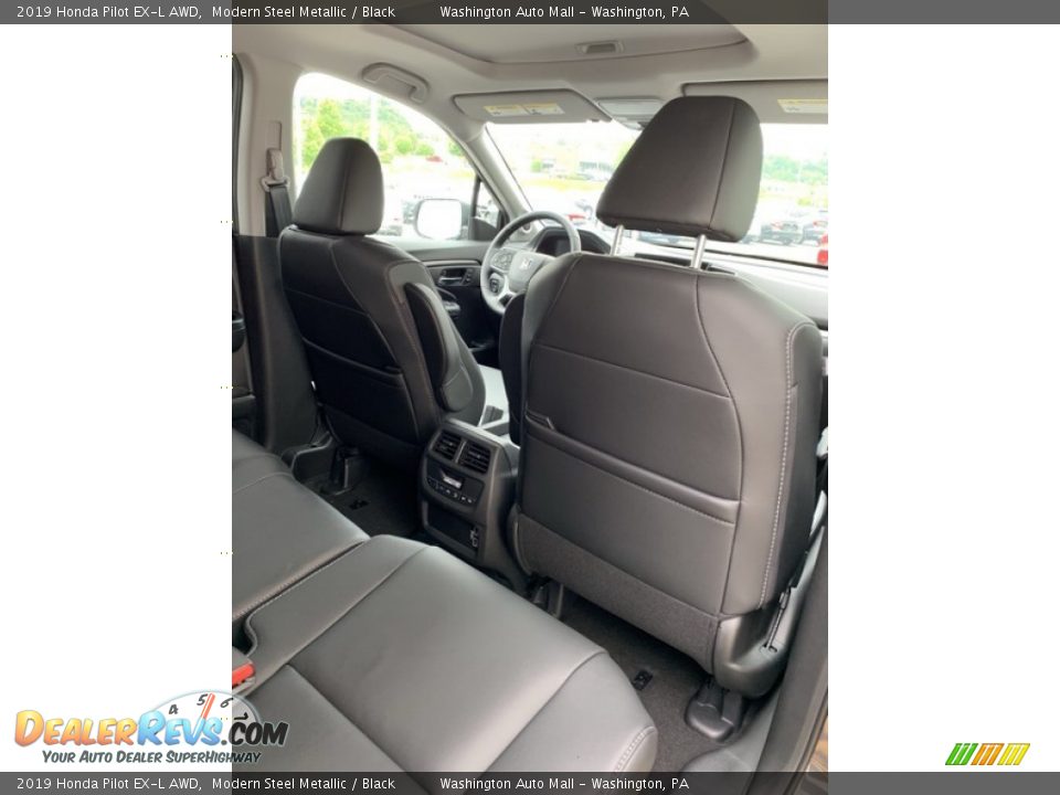 2019 Honda Pilot EX-L AWD Modern Steel Metallic / Black Photo #29