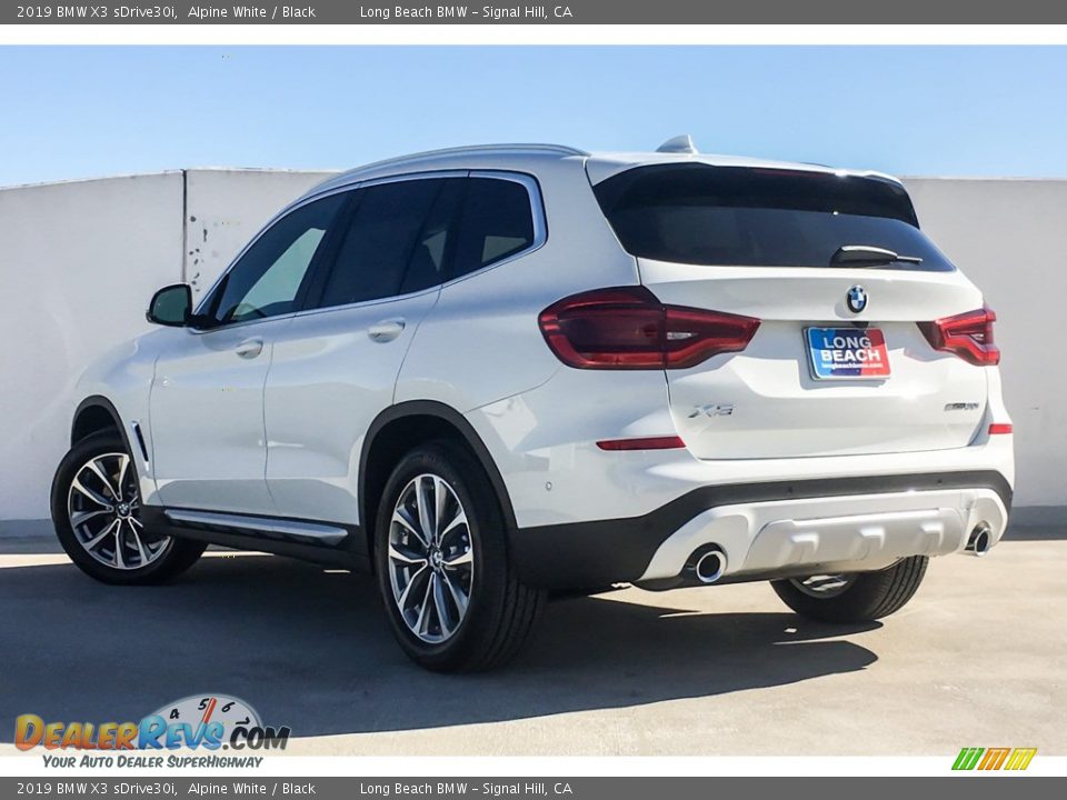 2019 BMW X3 sDrive30i Alpine White / Black Photo #2