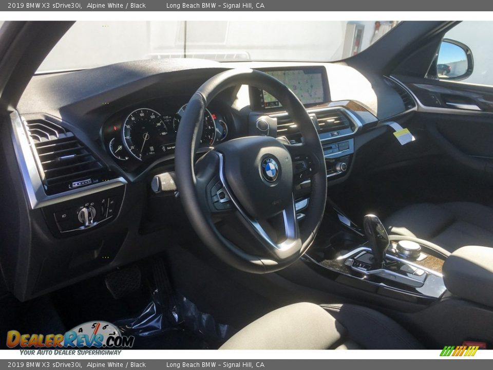 2019 BMW X3 sDrive30i Alpine White / Black Photo #4