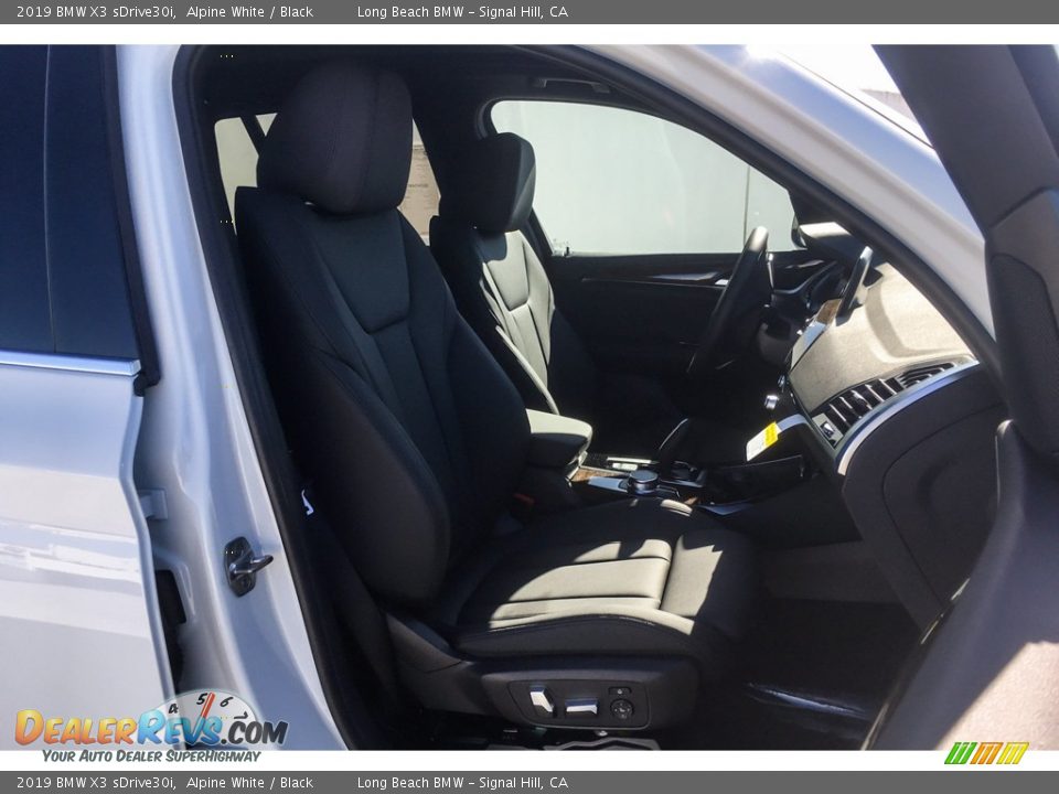 2019 BMW X3 sDrive30i Alpine White / Black Photo #5