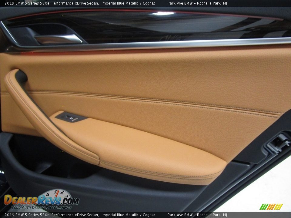 2019 BMW 5 Series 530e iPerformance xDrive Sedan Imperial Blue Metallic / Cognac Photo #16