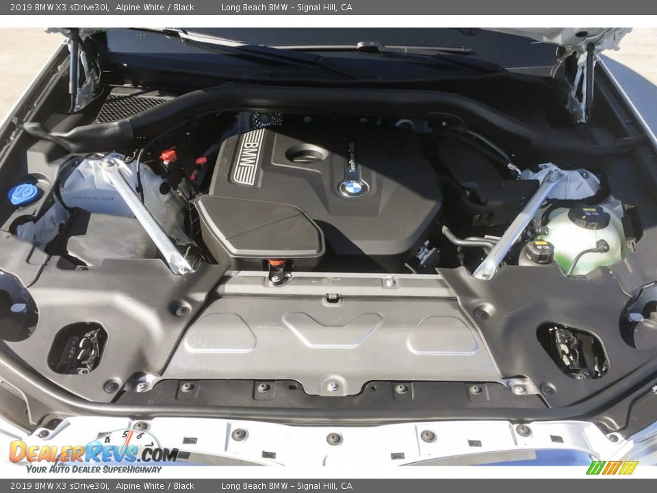 2019 BMW X3 sDrive30i Alpine White / Black Photo #8