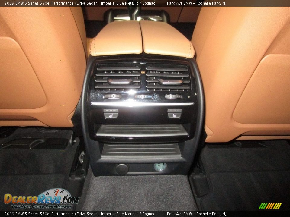2019 BMW 5 Series 530e iPerformance xDrive Sedan Imperial Blue Metallic / Cognac Photo #19