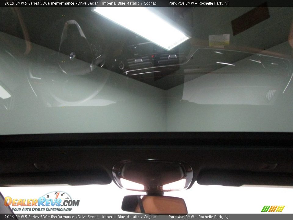 2019 BMW 5 Series 530e iPerformance xDrive Sedan Imperial Blue Metallic / Cognac Photo #21