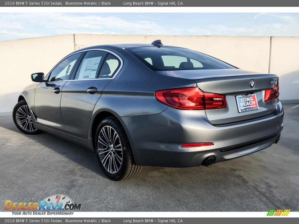 2019 BMW 5 Series 530i Sedan Bluestone Metallic / Black Photo #2