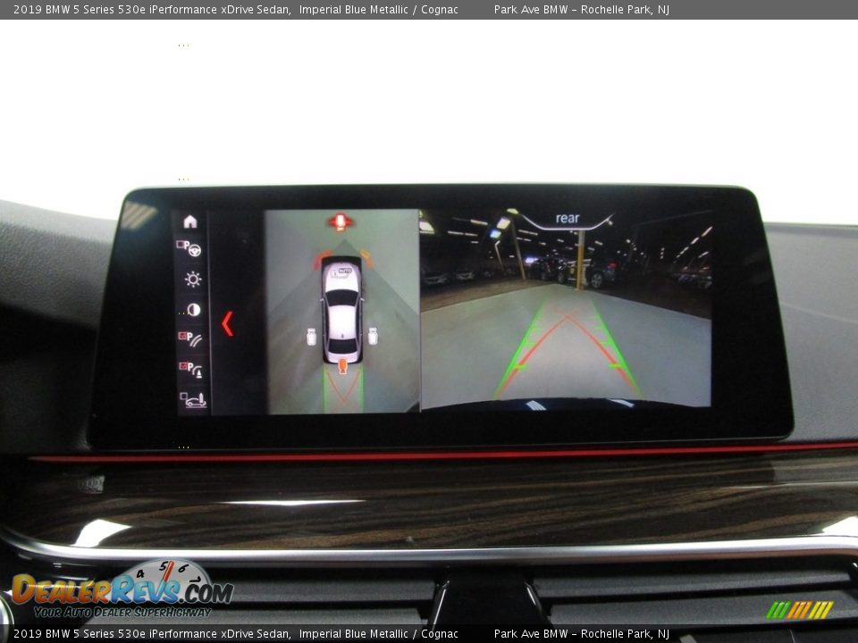 2019 BMW 5 Series 530e iPerformance xDrive Sedan Imperial Blue Metallic / Cognac Photo #26