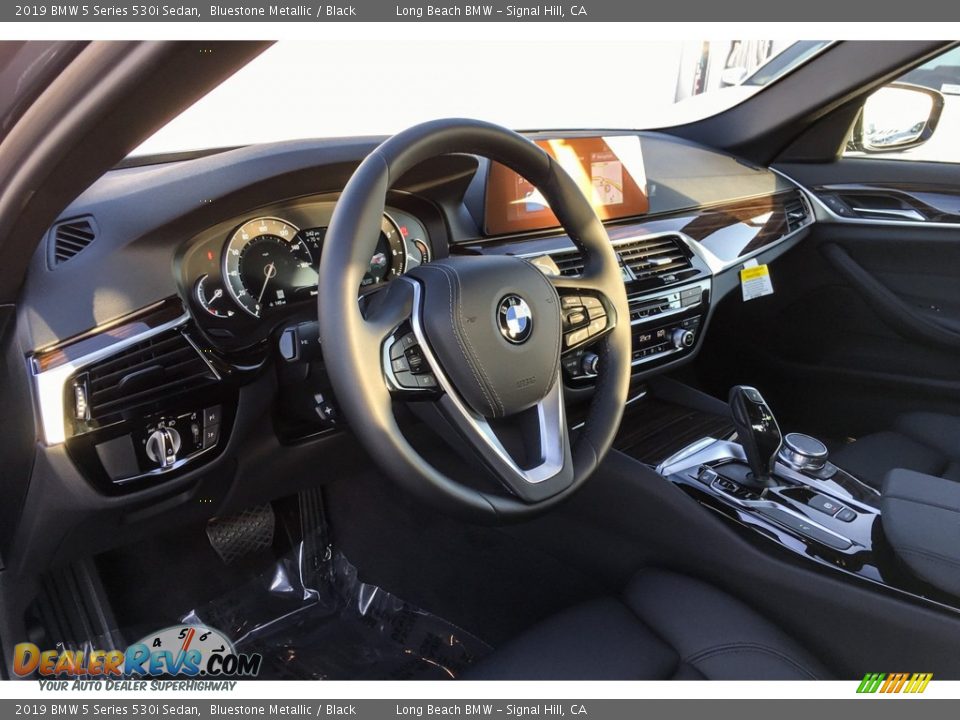 2019 BMW 5 Series 530i Sedan Bluestone Metallic / Black Photo #4