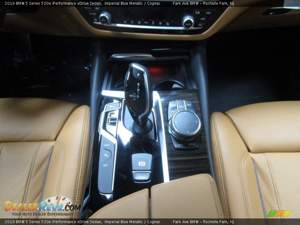 2019 BMW 5 Series 530e iPerformance xDrive Sedan Imperial Blue Metallic / Cognac Photo #27