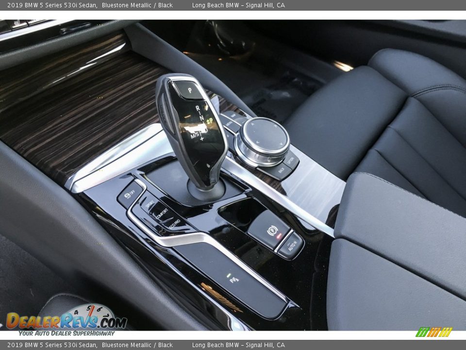 2019 BMW 5 Series 530i Sedan Bluestone Metallic / Black Photo #7