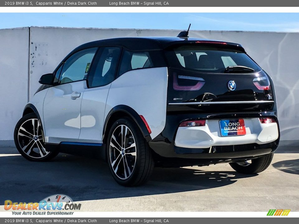 2019 BMW i3 S Capparis White / Deka Dark Cloth Photo #2