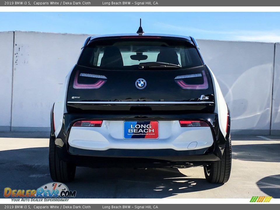 2019 BMW i3 S Capparis White / Deka Dark Cloth Photo #3