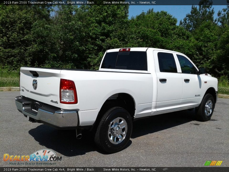 2019 Ram 2500 Tradesman Crew Cab 4x4 Bright White / Black Photo #6