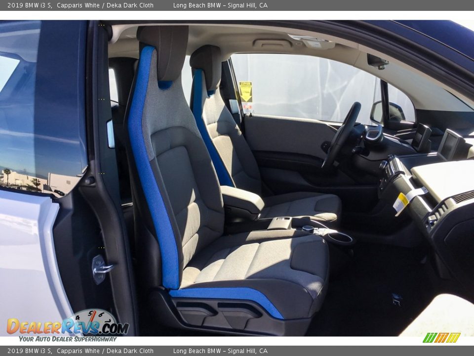 2019 BMW i3 S Capparis White / Deka Dark Cloth Photo #5