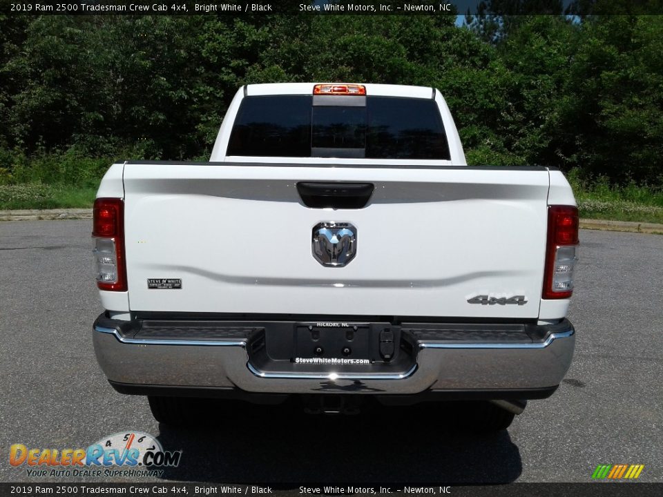 2019 Ram 2500 Tradesman Crew Cab 4x4 Bright White / Black Photo #7