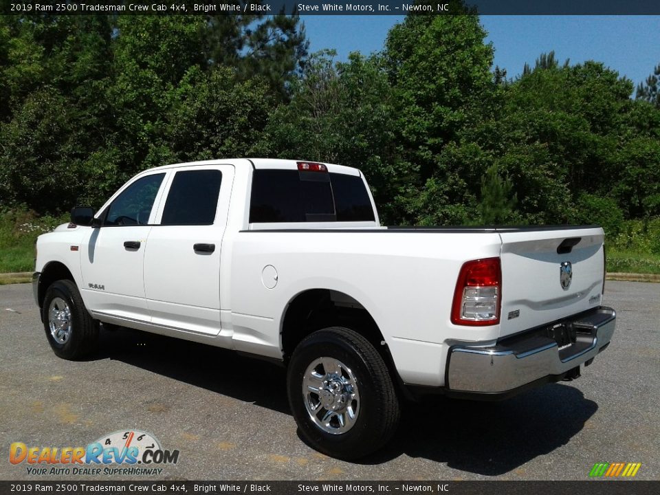 2019 Ram 2500 Tradesman Crew Cab 4x4 Bright White / Black Photo #8