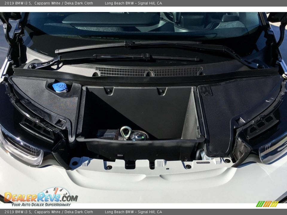 2019 BMW i3 S Capparis White / Deka Dark Cloth Photo #8