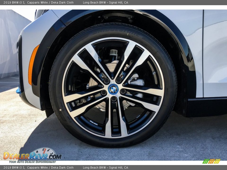 2019 BMW i3 S Capparis White / Deka Dark Cloth Photo #9