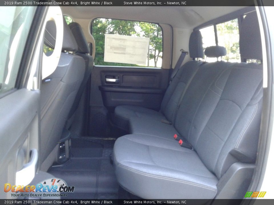 Rear Seat of 2019 Ram 2500 Tradesman Crew Cab 4x4 Photo #11
