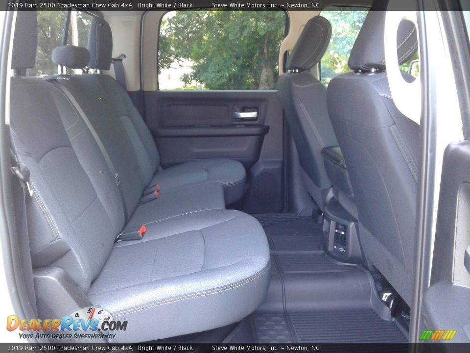 Rear Seat of 2019 Ram 2500 Tradesman Crew Cab 4x4 Photo #13