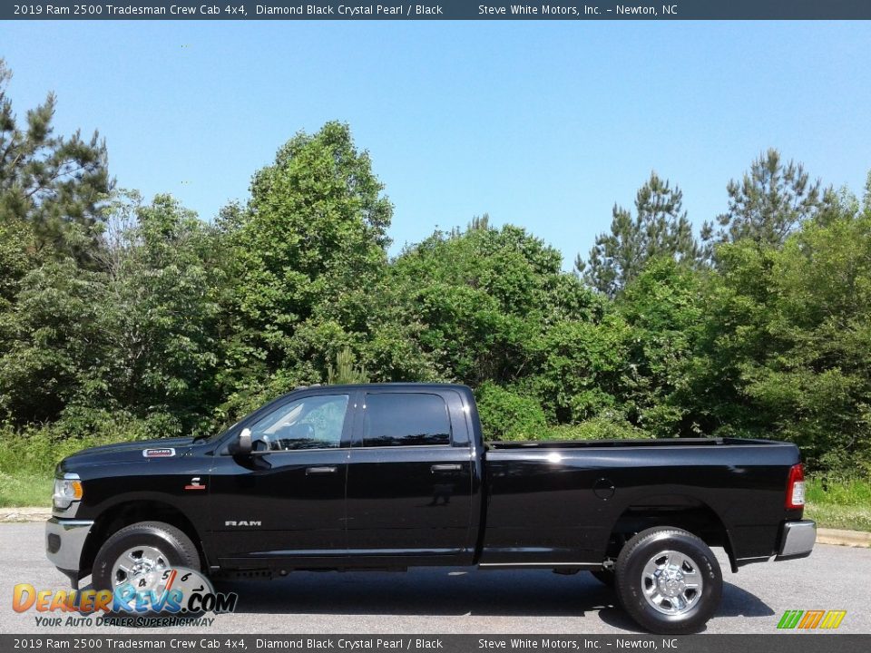 Diamond Black Crystal Pearl 2019 Ram 2500 Tradesman Crew Cab 4x4 Photo #1