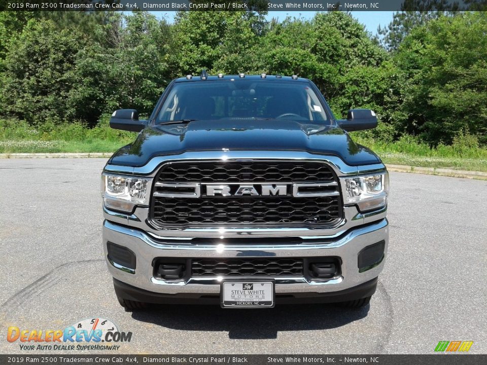 2019 Ram 2500 Tradesman Crew Cab 4x4 Diamond Black Crystal Pearl / Black Photo #3